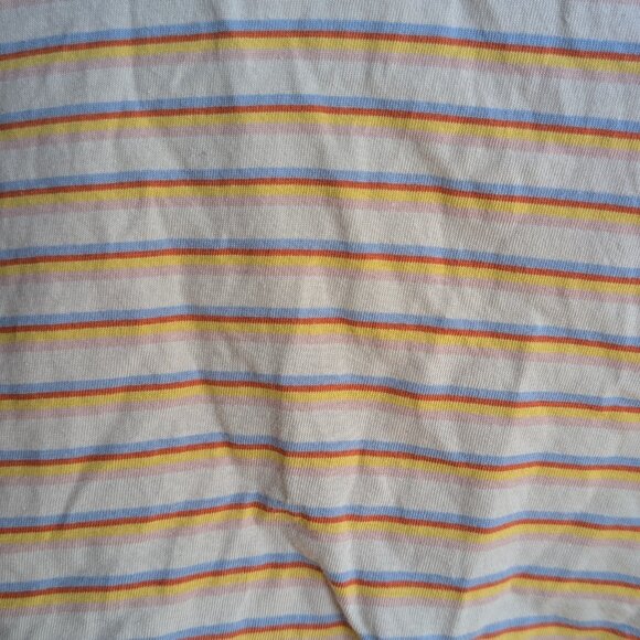 Wild Fable Striped Crop Top with Side Ties - Picture 3 of 7